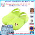 EVA shoe outsole mold and PVC jelly upper garden shoe mold moulds